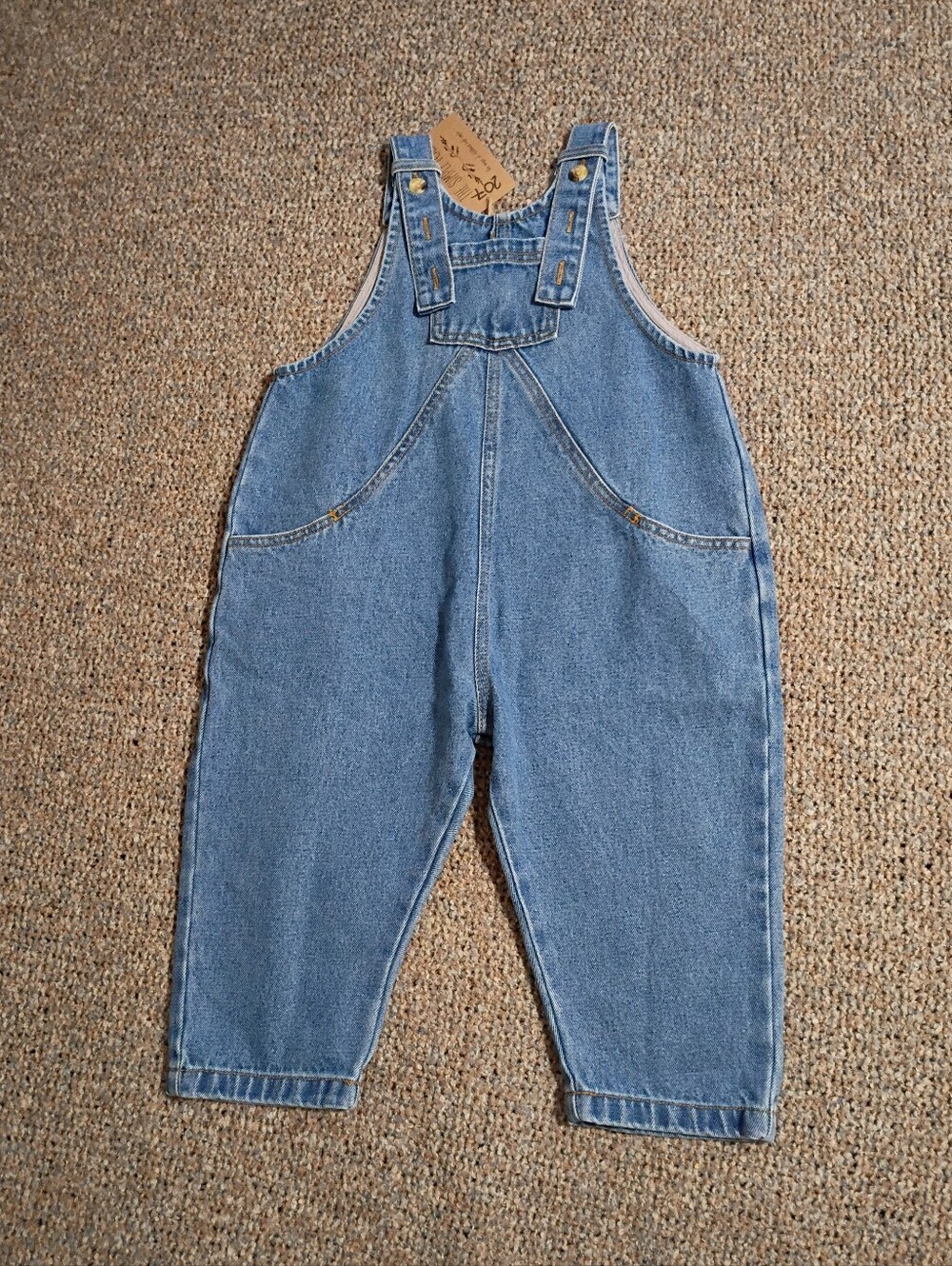 The Simple Folk Denim Dungarees 4/5Y NWT